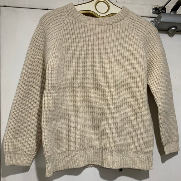 HAND-KNIT CHUNKY WOOL SWEATERS SIZE S - Picture 2 of 8